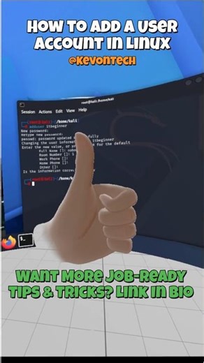 (Linux) How To Add A User Account In Linux