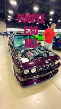 PURPLE E30 M3 BMW SUPERCHARGED AT BIMMER INVASION 2026 @BMW