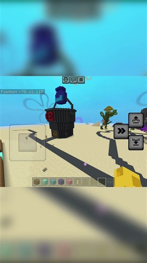 I’m building bikini bottom in minecraft