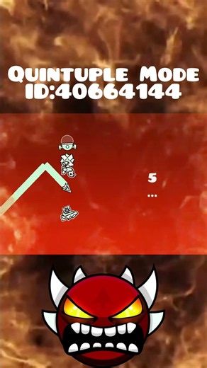 Quintuple Mode #geometrydash #dash #gd