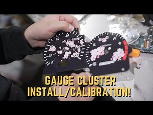 Gauge Cluster Face Install & Calibration Tutorial! (02-07 WRX)