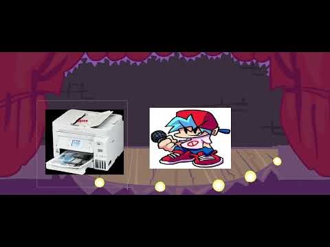 fnf vs printer leak (very high quality)