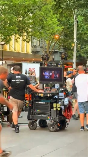 What movie is Melbourne filming?😲😲 #film #shooting #filmshoot #melbourne #australia #filmmakinglife