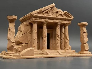 3D Printing of Ancient Greek Temple Ruins Model Ornaments,3d Printed History Lover Gift Home Decor Housewarming Shelf Decor Holiday Gift - Etsy Canada