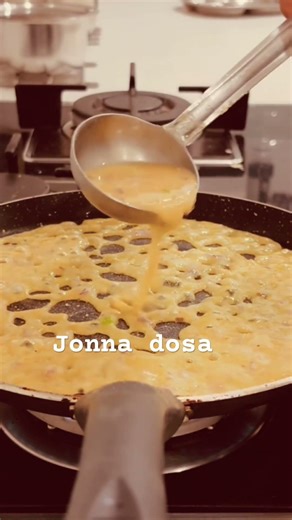 Quick and easy Jonna dosa for breakfast/dinner #food