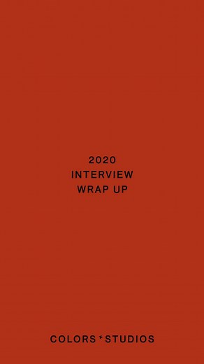 COLORS | Watch all of our artist interview pieces on IGTV | Instagram