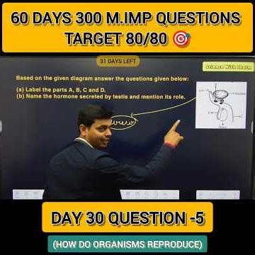 Day 30 | Question–5 | How Do Organisms Reproduce | 60 Days – 300 Questions