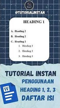 How to Create Automatic Headings | Instant Tutorial #instanttutorial #shortvideo