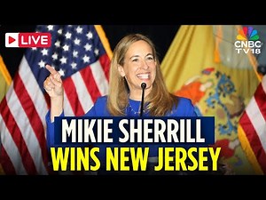 New Jersey Results 2025 LIVE: Democrat Mikie Sherrill Wins NJ Governor Race | Jack Ciattarelli |N18G