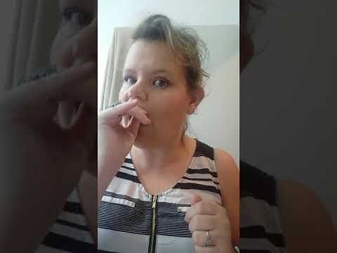 First time putting in my full set of dentures.