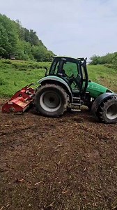 #Vojnic deutz fahr agroton 120ks malčer 260 | TRAKTORI . HR