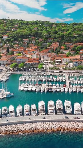 Drone views of Saint-Jean-Cap-Ferrat: French Riviera's hidden gem