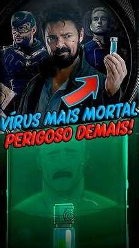 O VÍRUS em THE BOYS [COMPOSTO V] e INVENCIVEL [Vírus Scourge]💀 #theboys #invencible