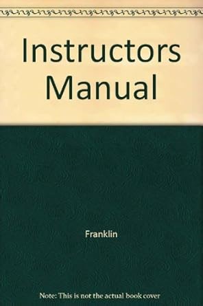 Amazon.com: Feedback Control of Dynamic Systems: Solutions Manual, 3rd Edition: 9780201599374: Franklin, Powell & Emami-Naeini: Libros