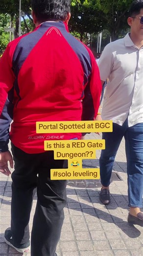 Portal Spotted at BGC: Is This a Red Gate Dungeon?