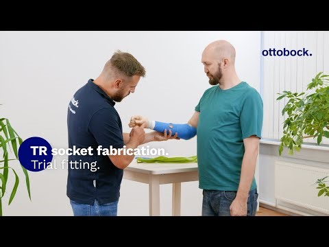 TR socket fabrication. Trial fitting. | Ottobock Professionals
