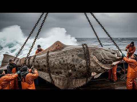 How Fishermen Earned $600,000 in 6 Days? | Giant Alaskan Halibut (Deep Sea Discovery)