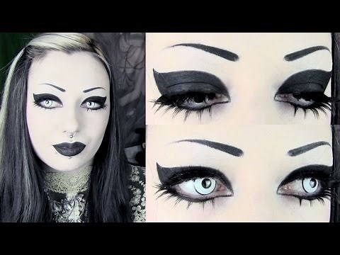 Simple & Striking Goth Makeup Tutorial | Toxic Tears