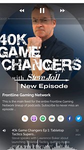Get the full episode here: https://www.frontlinegaming.org/2021/01/13/40k-game-changers-ep1-lawrence-baker/ #40k #podcast | Frontline Gaming