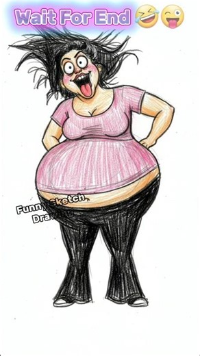 Funny Sketch Drawing 😜🤣 @FunnySketchDrawing #shorts #funny #trending #viral