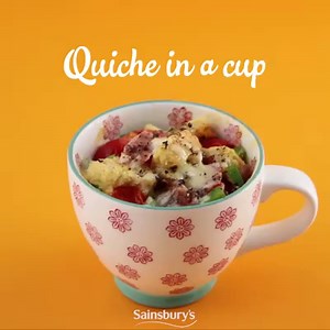 You can make quiche in the microwave?! Madness. See more great RECIPES here: http://bit.ly/1IVK9pf | Sainsbury's