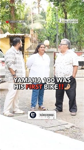 Manoj Pahwa’s FIRST BIKE!🤩🥹 | Mashable India #shorts #viral