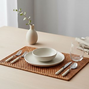 BASEMENT HOME Individual Rattan Natural Rectangular Basement Home | falabella.com