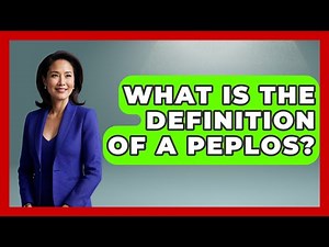 What Is The Definition Of A Peplos? - Archaeology Quest