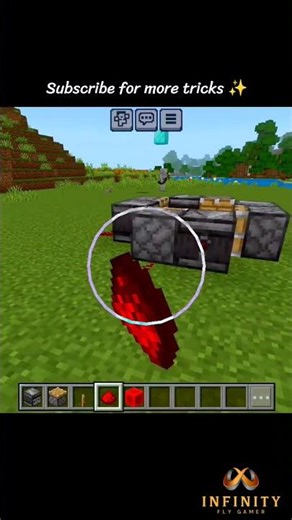 Smart Redstone block rotation trick! 🔥 Watch till the end 👀#minecraft #redstone #mctricks