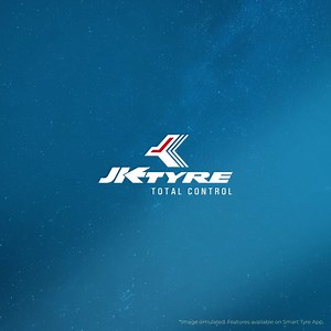 Connect to the road and your tyre, like never before. Upgrade to the JK #SmartTyre, with Bluetooth connectivity that’ll make every drive, a futuristic drive. #JKTyre #FutureOfDriving #TyreWithABrain | JK Tyre