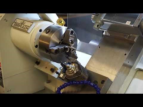 Neckturning 6PPC brass on my Tormach lathe