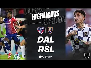 FC Dallas vs. Real Salt Lake | Full Match Highlights | Diego Luna Banger!