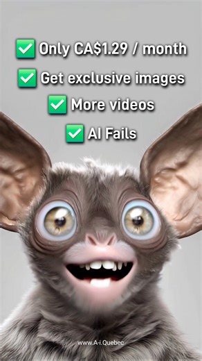 Your support helps me create more weird, cute, and amazing things every week. Let’s make the internet a funnier place together! 💫 #subscribe #AIFails | A-i