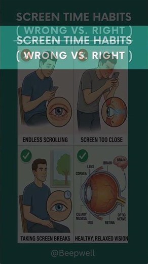 STOP Scrolling Like This (You’re Damaging Your Retinas) ❌