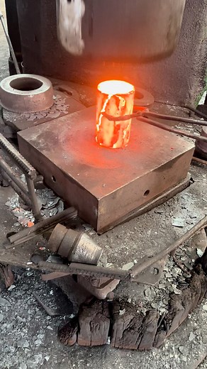 23K views · 280 reactions | Inside the factory Red-Hot Bearing Ring Forging — Factory Heat You Can Feel! #process #forging #machine #process #fblifestyle #blacksmith | Inside the factory | Facebook