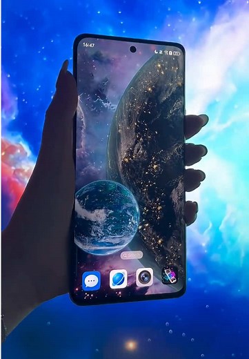 3D Parallax Galaxy Live Wallpaper for Night Scenes