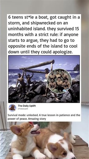 Real survival story: how six teens lived on an island.