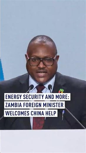 Energy security and more: Zambia foreign minister welcomes China help