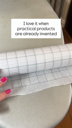 Heather Whitworth on Instagram: "Grid fusible interfacing…. can I get a yes please! This cool tool helps line up your fabric pieces before fusing, which will give you much more accurate results. Plus the grid helps as a guide when sewing straight down each line as well. Brilliant invention! Happy sewing 🧵 #cooltools #lovetosew #quilting #seamstressesofinstagram #sewingtipsandtricks"