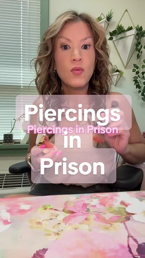 How to hide your piercings in jail/prison #prison #jail #piercings #lockup