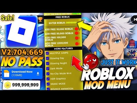 *NEW* Roblox MOD APK v2.704.1032 Gameplay - Roblox MOD MENU APK (Unlimited Robux & Money) Legal way