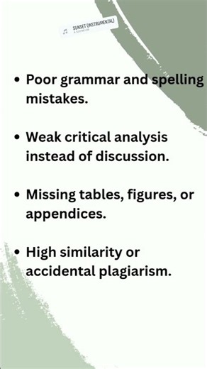 Dissertation tips: 10 Dissertation mistakes that could cost you marks.
