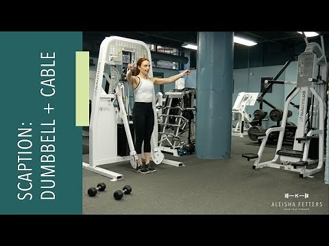 Scaption Raises: Dumbbell and Cable Variations