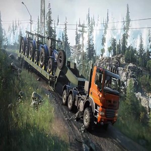 SnowRunner - TATRA Phoenix 6x6 - Low Loader Trailer Offroad Heavy Transport 3 Tractor | Mr OP Gaming