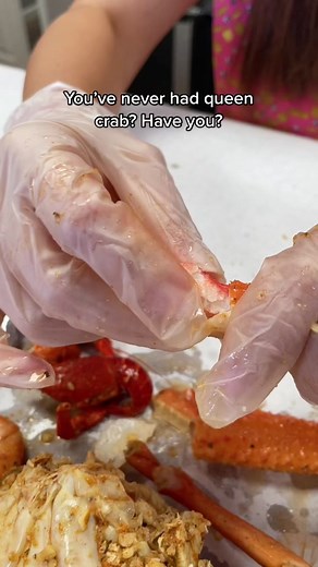 Delicious Seafood Boil with Queen Crab and King Crab