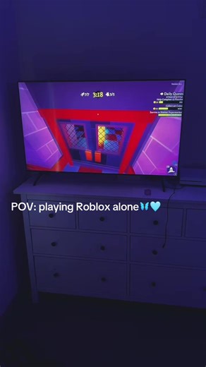 Sometimes it feels like you wish you had someone to play with, but sometimes it’s better off playing alone.#Roblox #bananaeatsroblox #lonely