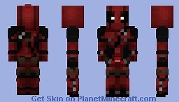 Deadpool - 2018 Minecraft Skin