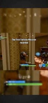 first fortnite win ever recorded ❤️❤️ #fortnite #storytime #trending