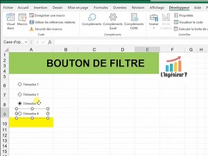 8.8K views · 172 reactions | Impressionne tes collègues avec ce graphe dynamique lié par un bouton de filtre. #Excel | L'Ingénieur Y | Facebook