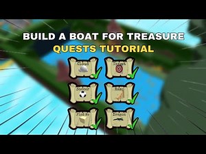 How to do all quests in Build a Boat for Treasure Roblox 2024 (EASY)